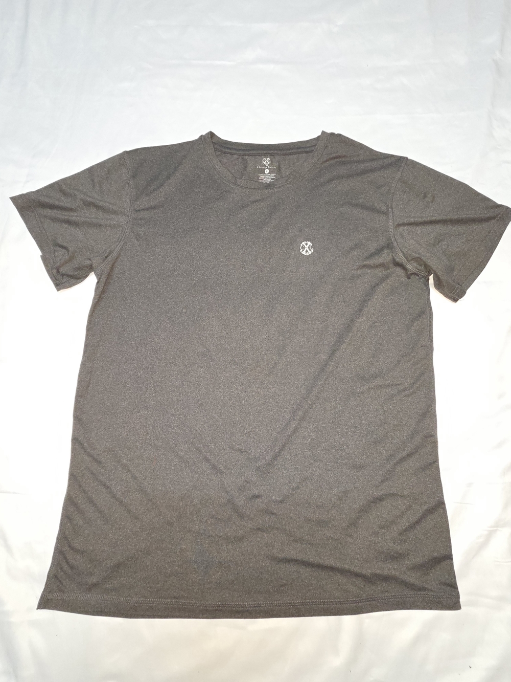 Christian Lacroix Men's Short Sleeve Crew Tee - Charcoal Gray